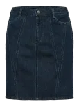 Kaffe Curve - Kcelisa Denim Skirt - L&uuml;hikesed seelikud - 50
