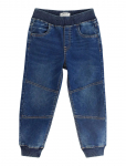 Lindex - Wilmer Wide Leg Jeans In Denim Jersey With Reinforced Knees - Laiad teksad - 92