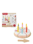 Fisher-Price - Wooden Cake, Pretend Food Decorating Set For Preschool Kids, 14 Wood Pieces - Laste s&uuml;nnip&auml;ev - ONE SIZE