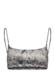 Weekday - Printed Pull-Over Scoop Neck Bikini Top - Bandeau bikiinitopid - XS