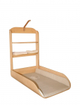 ROBA - Wooden Wall-Mounted Changing Shelf - M&auml;hkimislauad - 85X 49X 76.5CM
