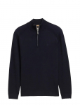 Tom Tailor - Basic Knit Troyer - Poolpika lukuga džemprid - M