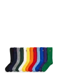 Polo Ralph Lauren - Signature Pony Crew 12-Sock Gift Set - Tavalised sokid - 43-46
