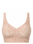 CHANTELLE - Softstretch Power Plunge Wirefree Bra Print - Tugikaarteta rinnahoidjad - L