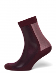 Copenhagen Studios - Cph Socks 5 Cotton Blend Burgundy - Tavalised sokid - 35-38