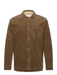 Lindbergh - Superflex Corduroy Overshirt - Velvets&auml;rgid - M