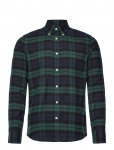 Morris - Soft Twill Tartan Shirt-Slim Fit - Vabaaja s&auml;rgid - S