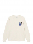 WOOD WOOD - Wwkeisan Ls Tee 25414 - Pikkade varrukatega - XL