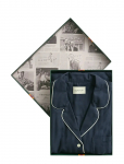 Gant - Satin Stripe Pajama Set Gift Box - Pidžaamad (komplektid) - XL