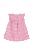 Boboli - Poplin Dress Check For Baby -Bci - Varrukateta vabaajakleidid - 74