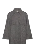 Rue De Tokyo - Cami Herringbone Boucle - Pikkade varrukatega - L