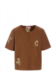 Hunk&oslash;n - Nina Shirt - L&uuml;hikeste varrukatega - XXL