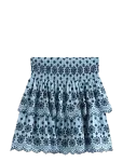 Lindex - Skirt With Broderie Anglaise - L&uuml;hikesed seelikud - 158/164