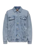 ONLY - Onlocean L/S Oversize Jkt Dnm Noos - L&uuml;hikesed teksap&uuml;ksid - XS