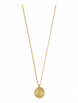 Pilgrim - Air Coin Necklace Gold-Plated - Kett-kaelakeed - ONE SIZE