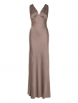 Malina - Thelma Open Back Satin Maxi Dress - Maksikleidid - 46