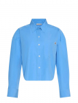 Calvin Klein Jeans - Cotton Poplin Cropped Shirt - Pikkade varrukatega - M