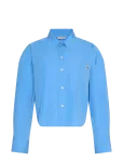 Calvin Klein Jeans - Cotton Poplin Cropped Shirt - Pikkade varrukatega - M