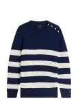 Tommy Hilfiger - Dc Breton Stripe Sweater - &Uuml;mara kaelusega - L