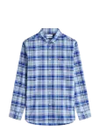 Tommy Hilfiger - Lw Oxford Multi Chk Rf Shirt - Vabaaja s&auml;rgid - L