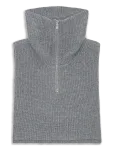 SUI AVA - Cashmere Zip-Up Neck Warmer - Kaelussallid - ONE SIZE