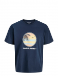 Jack & Jones - Jjperry Tee Ss Crew Neck - L&uuml;hikeste varrukatega - XXL