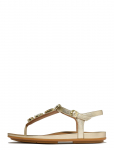 FitFlop - Gracie Ultra-Jewel Leather T-Bar Sandals - Madalad sandaalid - 36