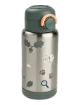 Done By Deer - Insulated Straw Bottle Tiny Trails Green 340 Ml - Nokaga tasssid - &Oslash; 7.5X 19CM