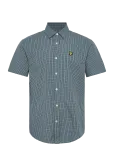 Lyle & Scott - Fine Check Short Sleeve Shirt - Vabaaja s&auml;rgid - S