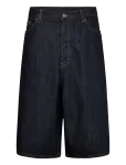 Weekday - Void Mid Rise Loose Long Denim Shorts - L&uuml;hikesed teksap&uuml;ksid - 33