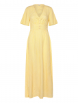 Bubbleroom - Butterfly Sleeve Viscose Maxi Dress - Maksikleidid - 42