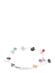 Pilgrim - Here Bracelet Silver-Plated/Multi - K&auml;eketid - ONE SIZE