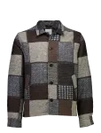 Lindbergh - Patchwork Jacquard Overshirt - Kerged jakid - L