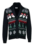 Lindbergh - Xmas Shawl Collar Cardigan - Kardiganid - L