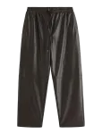 Lindex - Straight Trousers In Imitation Leather - Nahksed retuusid-p&uuml;ksid - XL