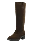 Bianco - Biamary Knee High Pull On Boot Suede - P&otilde;lveni saapad - 39