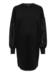 Only Maternity - Olmdonna L/S Mix O-Neck Mini Dress Jrs - L&uuml;hikesed kleidid - S