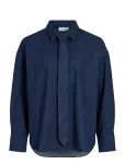 Vila - Viralo L/S Shirt W/ Tie - Pikkade varrukatega - 44