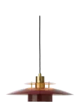 Halo Design - S&oslash;rup Pendel &Oslash;40 Merlot - Rippvalgustid - &Oslash; 40 CM