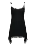 Bubbleroom - Lace Detail Singlet - Varrukateta - M(40-42)