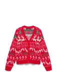 Vero Moda - Vmxmas Holiday Ls V-Neck Cardigan Xmas - Kardiganid - M