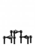 STOFF Nagel - Stoff Nagel Candle Holder, Set With 3 Pieces - K&uuml;&uuml;nlajalad - 6.9X10.2CM
