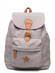 Smallstuff - Baggy Back Pack, Rose Lavender With Leather Star - Seljakotid - 29X 25X 9CM