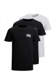 Jack & Jones - Jjecorp Logo Tee Ss O-Neck 3Pk Mp Noos - L&uuml;hikeste varrukatega - XXL