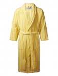 Bongusta - Naram Bathrobe - Pristine & Neon Yellow - Hommikumantlid - L/XL
