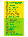Bercato - Towel Printed Surfers Paradise - Rannar&auml;tikud - 76X152CM