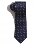 AN IVY - Navy Silk Badminton Player - Lipsud - ONE SIZE