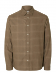 Selected - Slhslimowen-Flannel Shirt Ls Noos - Vabaaja - XXL