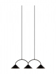Globen Lighting - Pendant Curve 3 - Rippvalgustid - 30X95CM