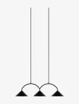 Globen Lighting - Pendant Curve 3 - Rippvalgustid - 30X95CM